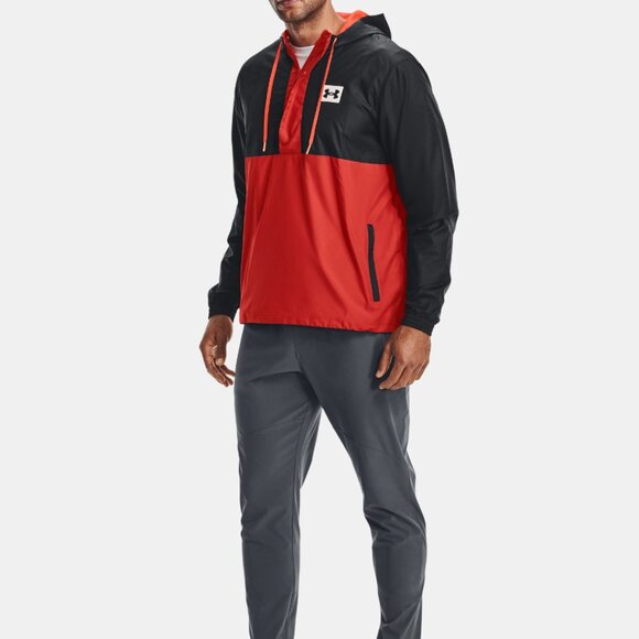 Men's UA Stretch Woven Pants Medium Grey Under Armor - Picture 11 of 13